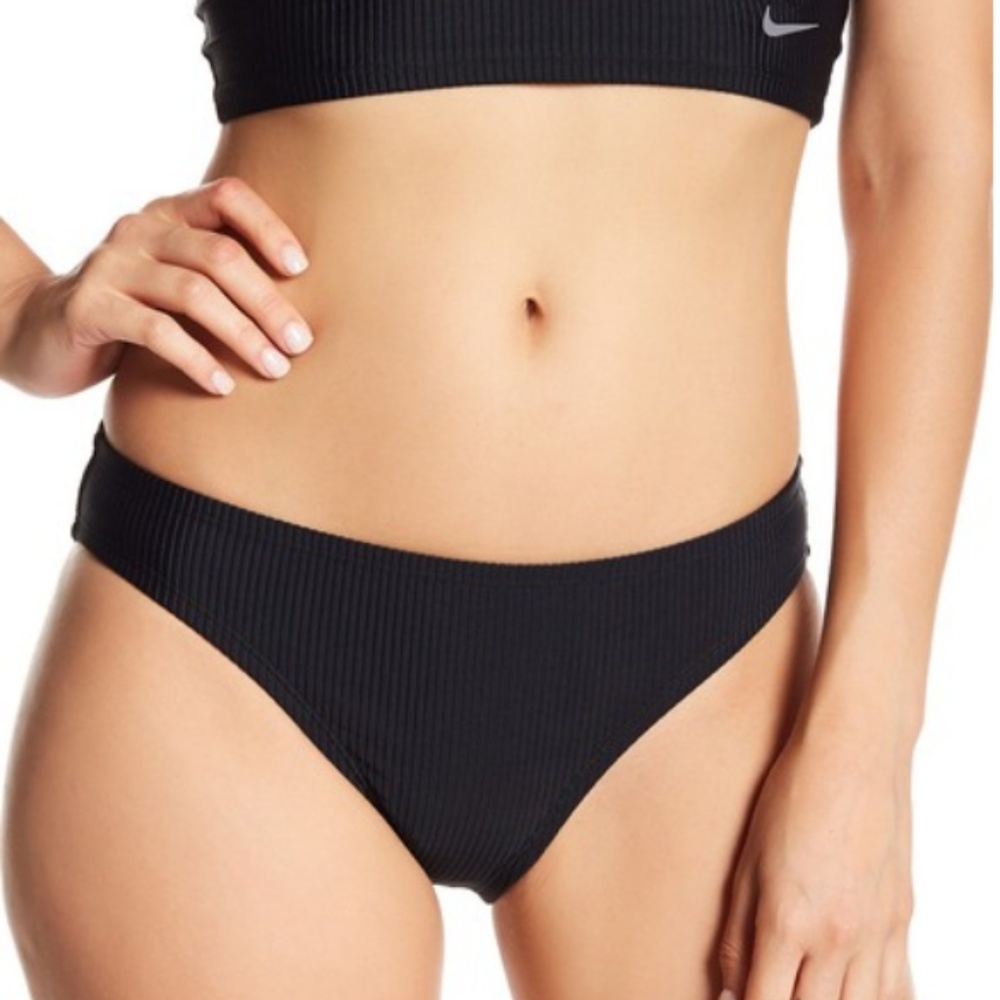 NIKE Ribbed Bikini Bottoms